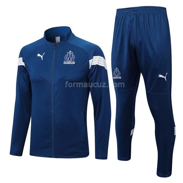 puma olympique marseille 2023 221228a1 mavi ceket