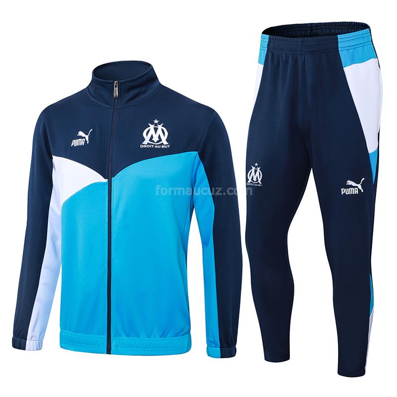 puma olympique marseille 2024-25 a241217 mavi ceket