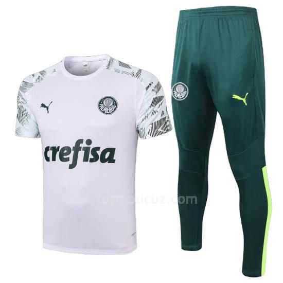 puma palmeiras 2020-2021 beyaz antrenman formaları ve eşofman altı