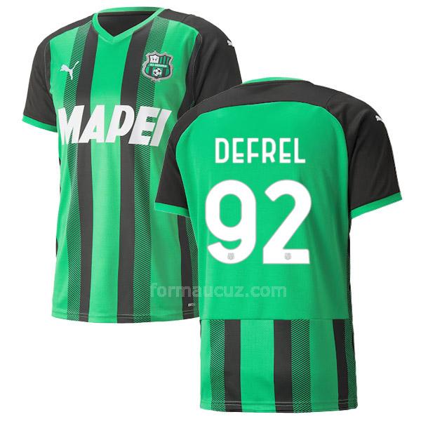 puma sassuolo calcio 2021-22 defrel İç saha maç forması