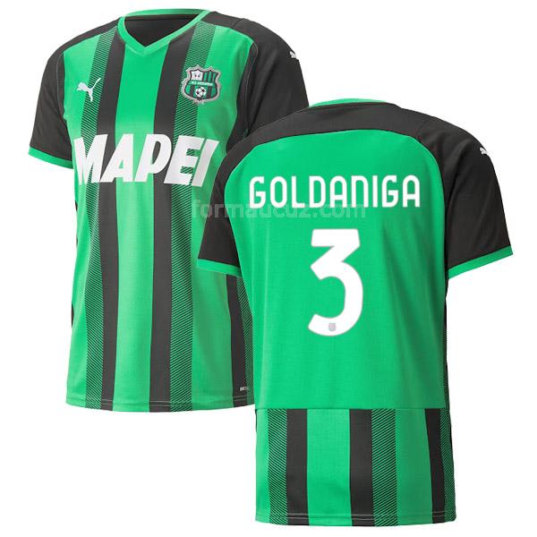 puma sassuolo calcio 2021-22 goldaniga İç saha maç forması