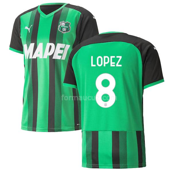 puma sassuolo calcio 2021-22 lopez İç saha maç forması