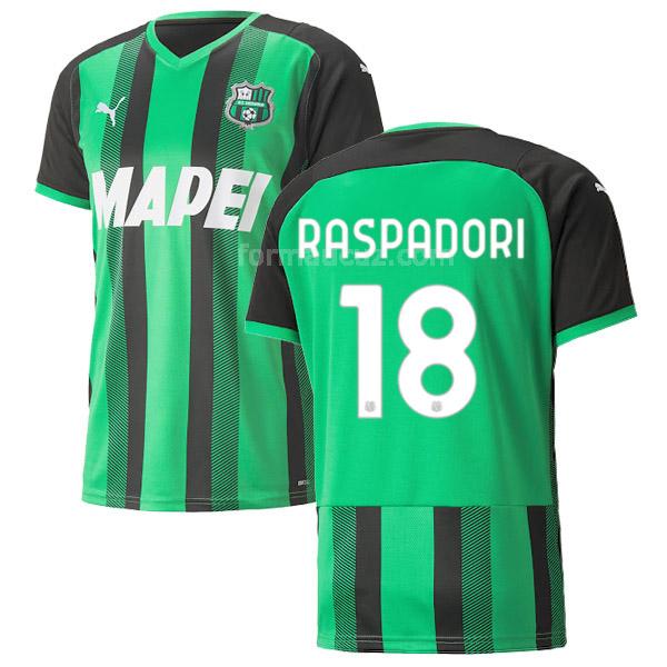 puma sassuolo calcio 2021-22 raspadori İç saha maç forması