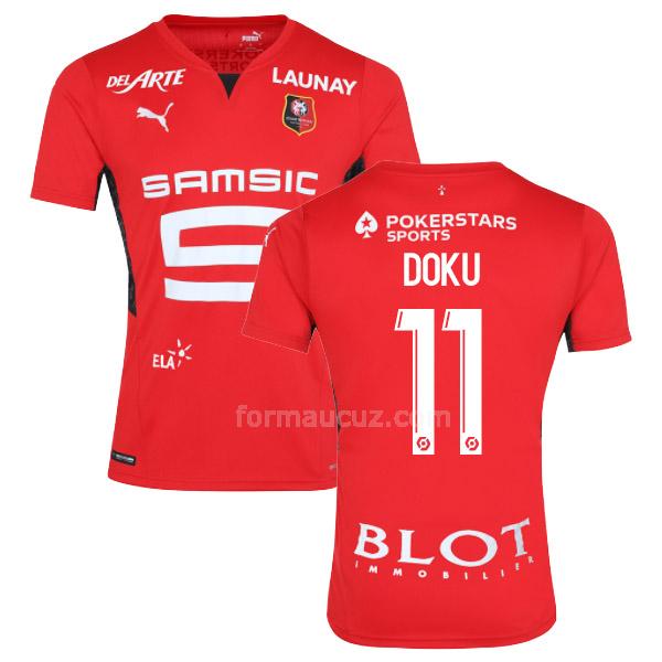 puma stade rennais 2021-22 doku İç saha maç forması