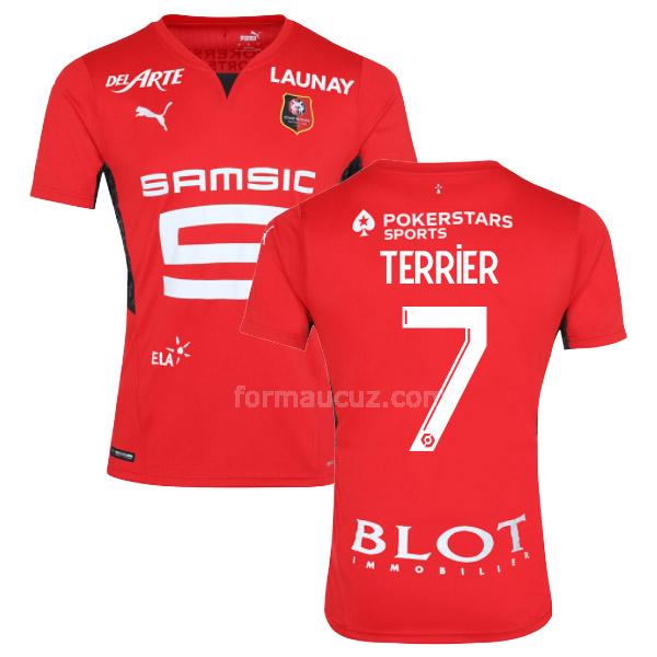 puma stade rennais 2021-22 terrier İç saha maç forması