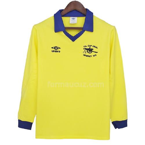 umbro arsenal 1979 wembley deplasman retro formaları