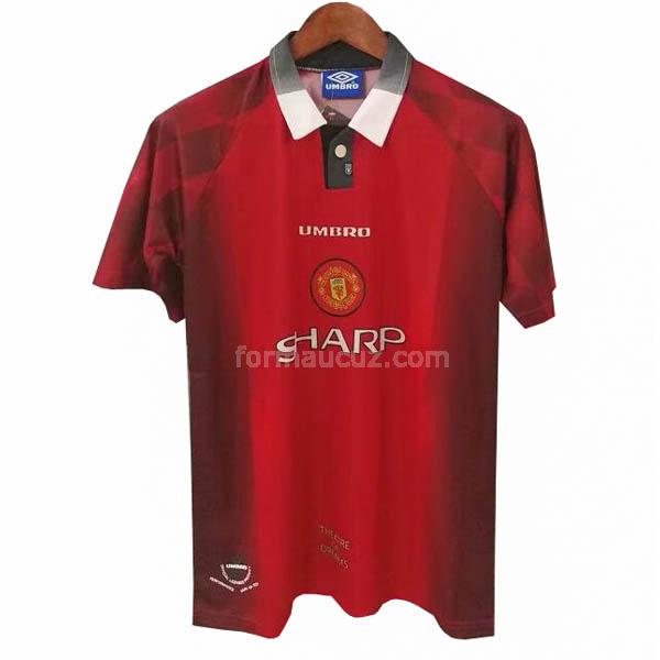 umbro manchester united 1996-1997 İç saha maç retro formaları