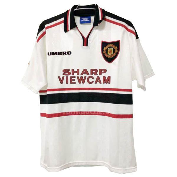 umbro manchester united 1997-1999 deplasman maç retro formaları