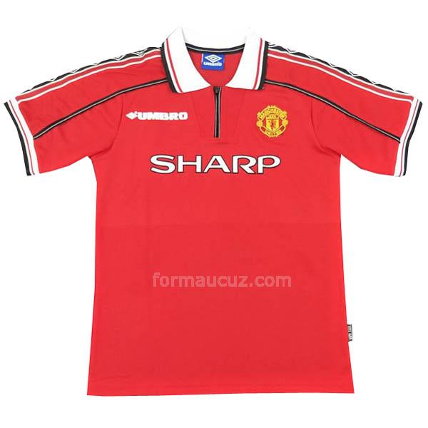 umbro manchester united 1998-1999 İç saha maç retro formaları