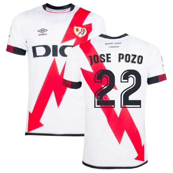 umbro rayo vallecano 2021-22 jose pozo İç saha maç forması