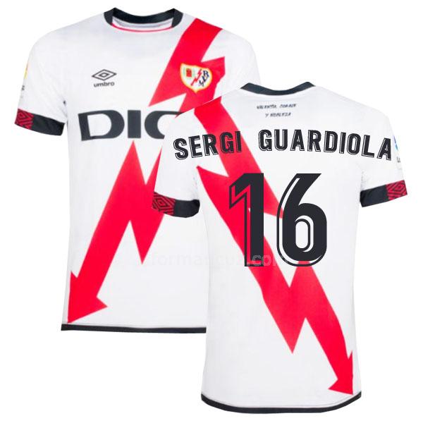 umbro rayo vallecano 2021-22 sergi guardiola İç saha maç forması